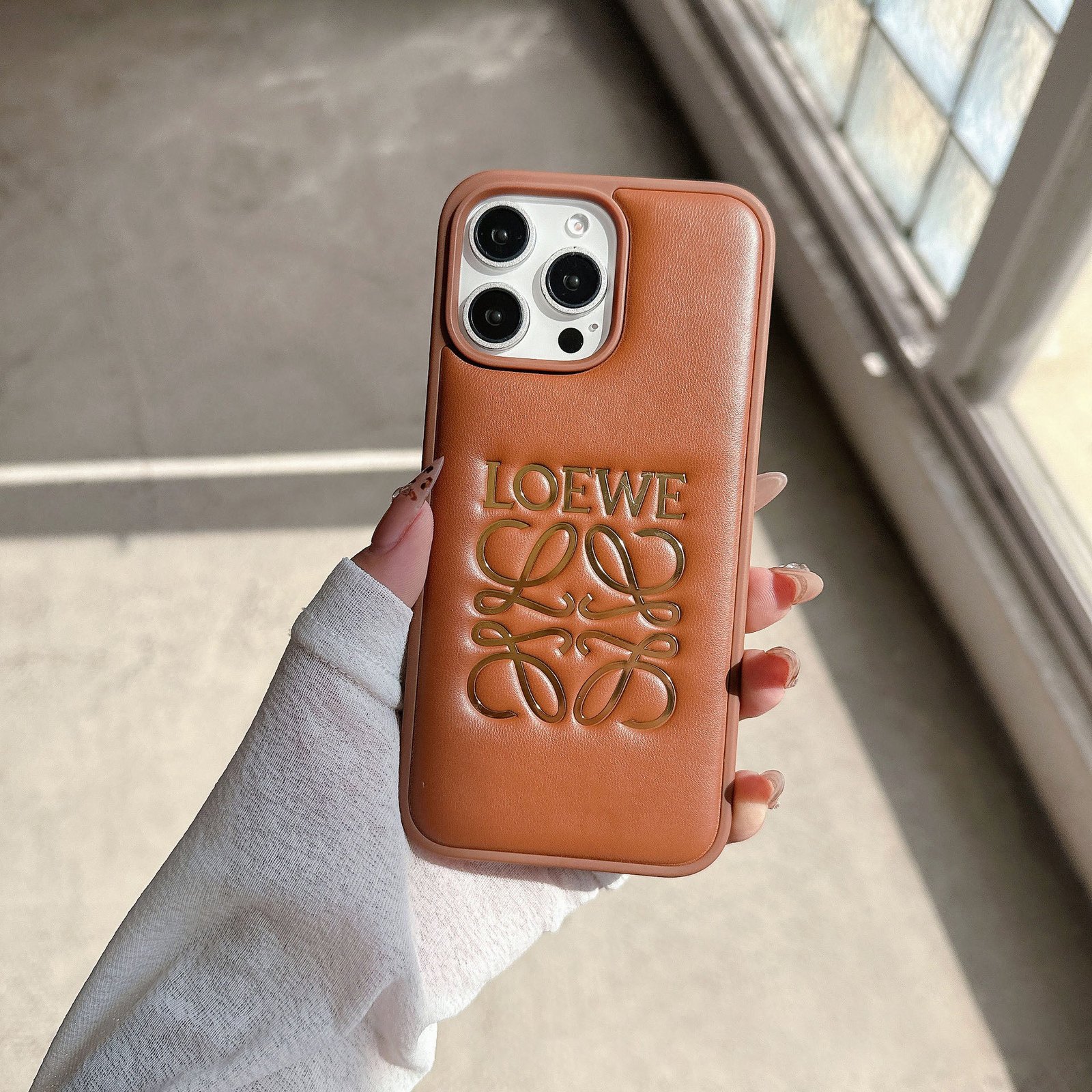 Loe Premium Leather iPhone Case