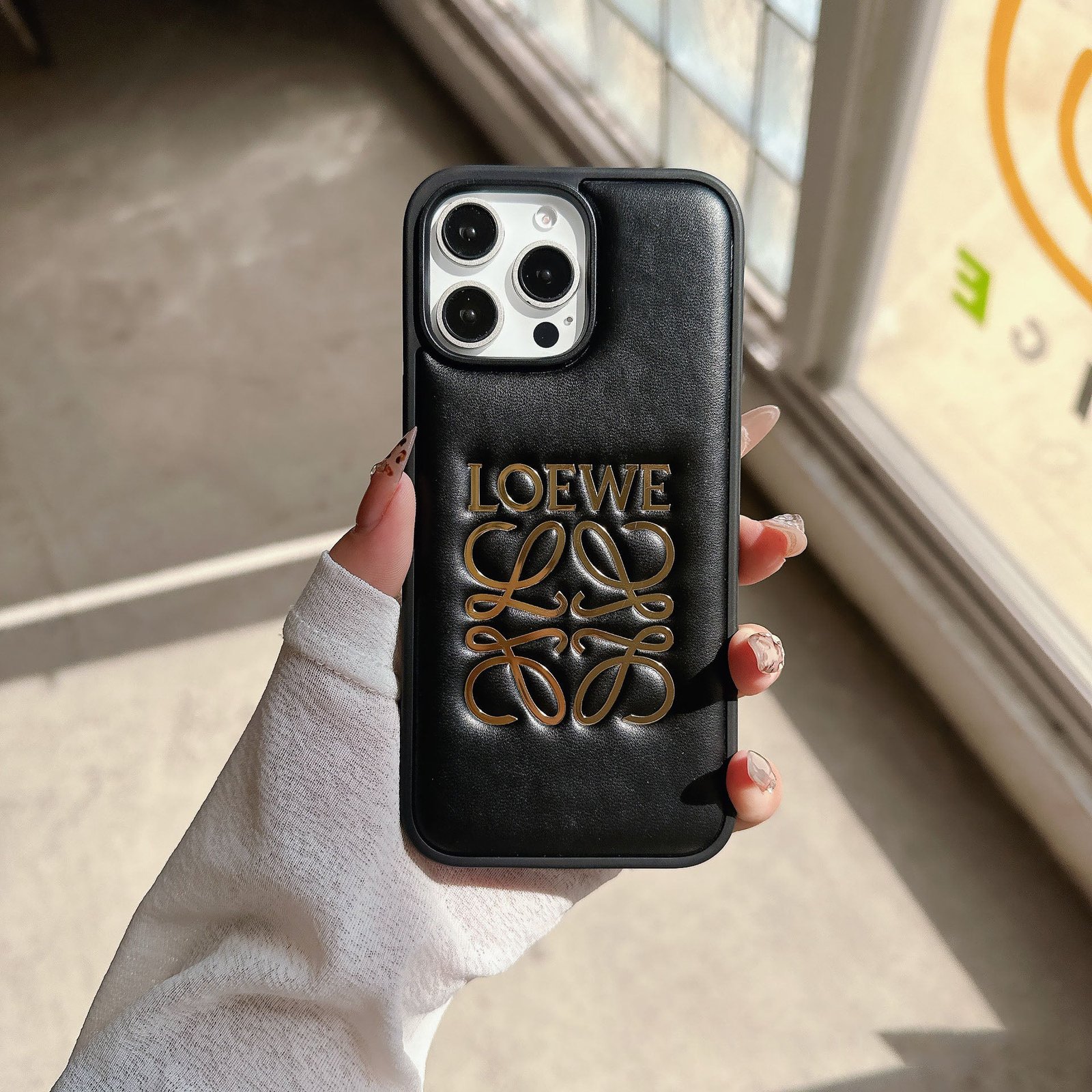 Loe Premium Leather iPhone Case - Image 2
