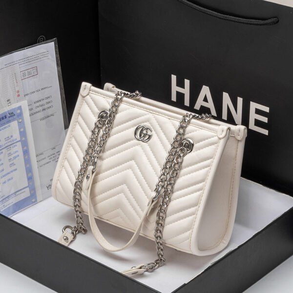 2026 New Trendy Niche Design Leather Chain Small Bag Feminine Atmosphere And Versatile High-End Texture Shoulder Crossbody Bag