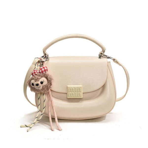 Niche New High-End Handbag Bag Women’S Mi.U Version Single Shoulder Messenger Bag Fashion Saddle Bag