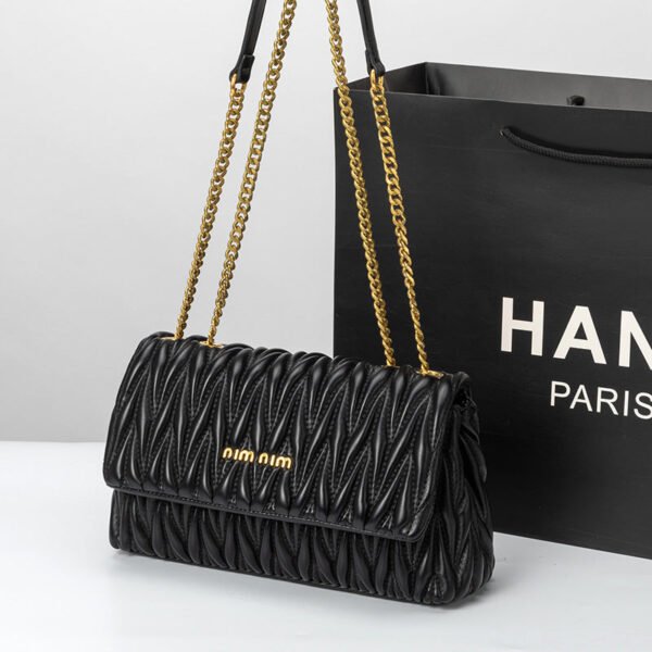 Bag Women 2026 New Folded Underarm Cloud Chain Bag Fashion Versatile Light Luxury Leather Shoulder Crossbody Bag