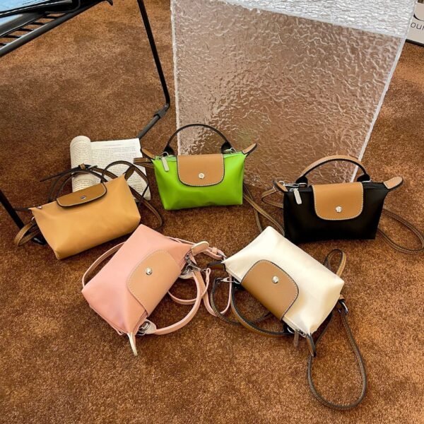 Light Luxury Oxford Cloth Dumpling Bag Dragon Mini Xiang Handbag Shoulder Trade Tide Crossbody Nylon Women’S Bag