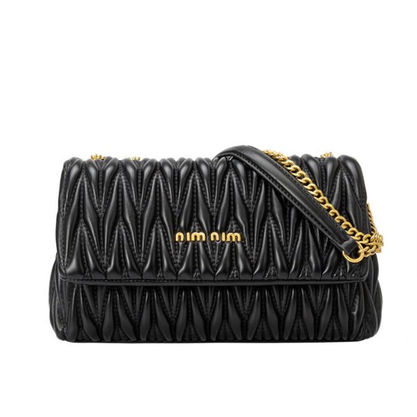 Bag Women 2026 New Folded Underarm Cloud Chain Bag Fashion Versatile Light Luxury Leather Shoulder Crossbody Bag