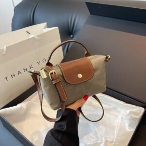 New Nylon Dumpling Bag Women'S Niche Dragon Mini Xiang Splicing Handbag Premium Shoulder Messenger Bag