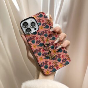 Factory Direct Cork Material PC Premium Butterfly Tide Brand For IPhone17Promax IPhone Case