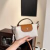Genuine Leather Light Luxury Dragon Mini Xiang Dumpling Bag Top Layer Cowhide Trade One-Shoulder Crossbody Mobile Phone Dumpling Bag