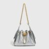 Leather 2026 New 25bag Mini Drawstring Hobo Bag Premium Diamond Chain Underarm Bag Female