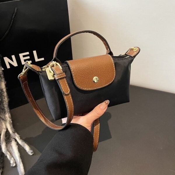 Oxford Bronze Bags Xiang Bag Mini Casual Versatile Handbag Trendy Mini Shoulder Messenger Bag