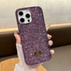 Hot-Selling Electroplated Rhinestone Advanced Sense Applicable To IPhone17Promax Full Diamond Apple 17 Mobile Phone Case New Model