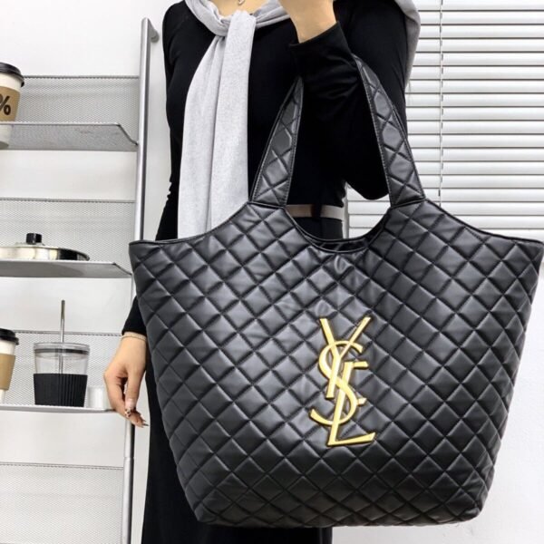 2026 New DIY Premium Sense Large Capacity Poplar Forest Bag Genuine Leather Diamond Tote Portable Shoulder Bag Women