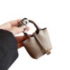 The New Mini Handbag Premium Earphone Cover Is Suitable For Air Por3 Pendant Pendant Bluetooth Protective Case Leather.