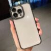Transparent Glitter Electroplating With Its Own Lens Film, Suitable For Apple 17ProMax Anti-Drop IPhone16 Mobile Phone Case New Model