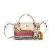 Light Luxury Fashion Rainbow Striped Handbag Dragon Bags Xiang Woven Dumpling Bag Spring Summer Mini Shoulder Messenger Bag