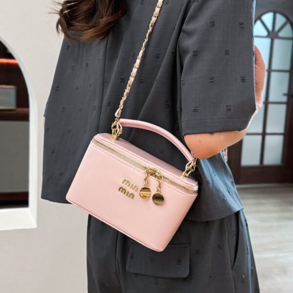 Poplar Forest Small Square Bag Chain Light Luxury Bags Simple Trendy Box Bag Fashion Messenger Portable Women’S Bag