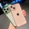 Transparent Glitter Electroplating With Its Own Lens Film, Suitable For Apple 17ProMax Anti-Drop IPhone16 Mobile Phone Case New Model