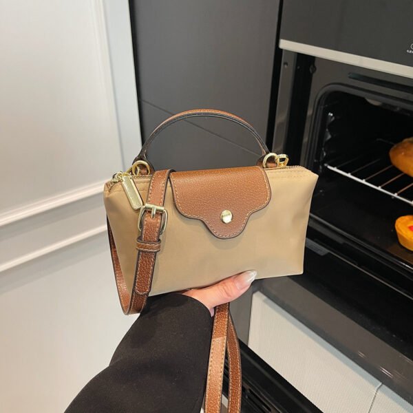 Nylon Women’S Handbag Bag New Dragon Bags Xiang Simple Splicing Dumpling Bag Single Shoulder Tide Messenger Bag