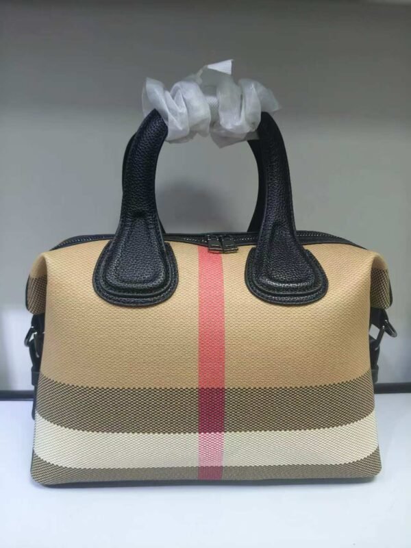 Bag Women’S 2026 New Plaid Large Capacity Handbag Casual Leather Shoulder Bag Crossbody Boston Pillow Bag