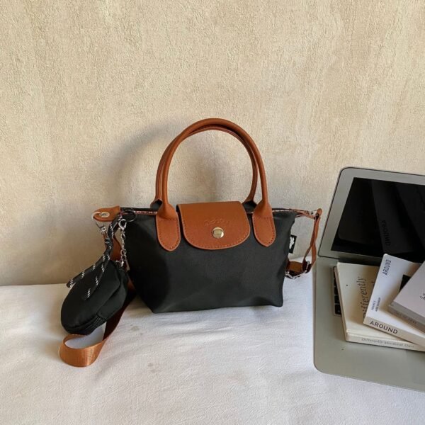 Simple Nylon Cloth Dragon Bags Xiang Dumpling Bag Fashionable Style Versatile Niche Handbag Advanced Texture Shoulder Bag