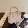 Light Luxury Plush Dragon Bags Xiang Handbag Women’S Retro Splicing Trend Shoulder Messenger Bag Casual Versatile Plush Bag