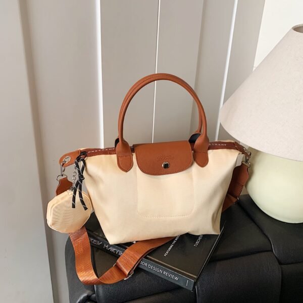 Simple Nylon Cloth Dragon Bags Xiang Dumpling Bag Fashionable Style Versatile Niche Handbag Advanced Texture Shoulder Bag