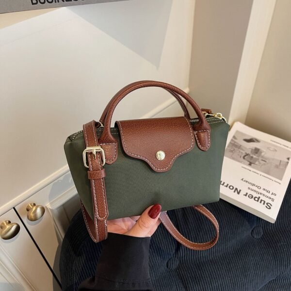 Style Premium Dragon Bags Xiang Handbag Nylon Cloth Fashion Dumpling Bag Retro Messenger Bag Commuter Women’S Bag