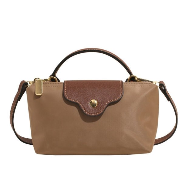 Nylon Women’S Handbag Bag New Dragon Bags Xiang Simple Splicing Dumpling Bag Single Shoulder Tide Messenger Bag