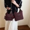 Miu Versatile Handbag Fashion Mother And Child Bag Large Capacity Ins Niche Design Shoulder Underarm Bag