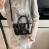 Niche Style Fashion Miu Handbag Premium Cross-Border Tide Shoulder Messenger Bag Light Luxury Bucket Bag Women’S Bag