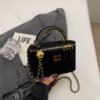 Matte Chain Mi.U French Box Bag Niche Texture Trade Tide Small Square Bag Personalized Shoulder Messenger Bag