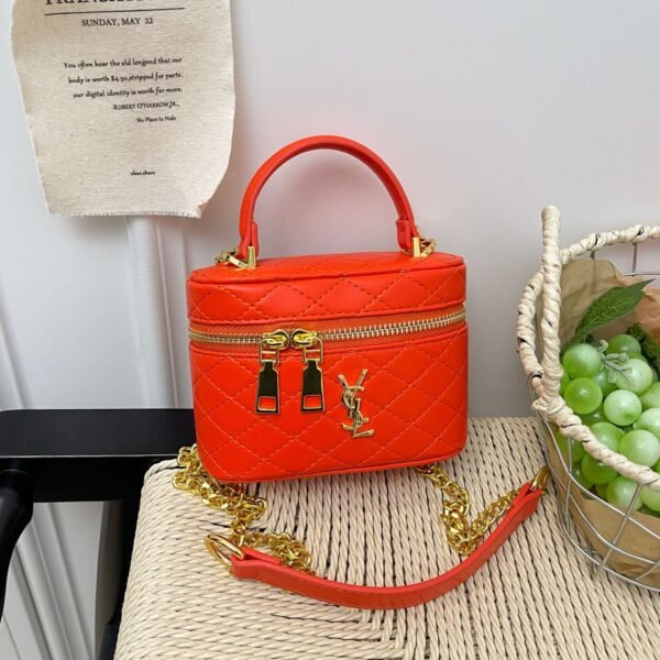 Fashion Poplar Forest Portable Box Bag Bags Small Fragrant Style Light Luxury Style Messenger Bag High Tide Commuter Small Square Bag