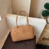 Vintage Suede MIU Shoulder Bag Bag Texture Women’S Handbag Bowling Ball Mother Bag Niche Pillow Bag