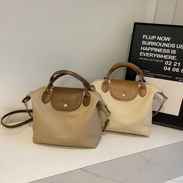 Oxford Cloth Dumpling Bag New Trade Dragon Bags Xiang Hand-To-Hand Splicing Bag Trendy One-Shoulder New Bag