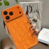 Premium Sense Orange Changes 17 Seconds Mobile Phone Case, Suitable For IPhone17Promax Trendy Brand New Apple 16 Protective Case