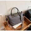 New Nylon Cloth Bag Trade Dragon Bags Xiang Women’S Large Capacity High-End Broadband One-Shoulder Crossbody Hand-Tote Bag