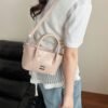 Niche Style Fashion Miu Handbag Premium Cross-Border Tide Shoulder Messenger Bag Light Luxury Bucket Bag Women’S Bag