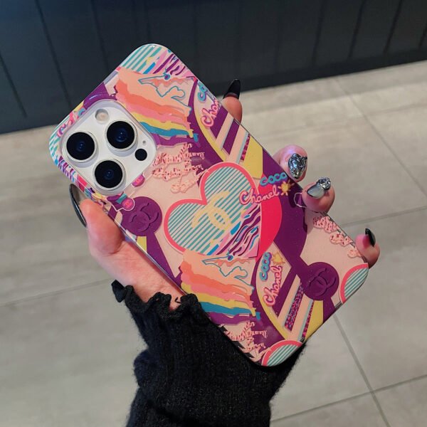 Love Tide Brand Glitter Mobile Phone Case Explosion, Suitable For IPhone17Promax Light Luxury Apple 16 Protective Case