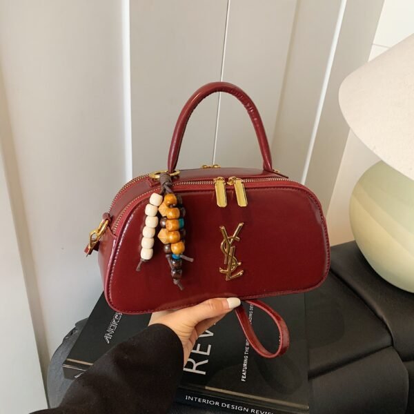 Light Luxury Poplar Forest Saddle Bag Bags Trendy High-End Shoulder Messenger Bag Trade Fashion Portable Small Square Bag