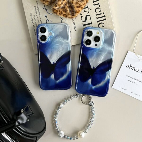 Simple Light Luxury Butterfly Explosion, Suitable For IPhone17Promax Advanced Sense Apple 16 Mobile Phone Case