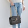 Textured Style Versatile Chain Small Square Bag 2026 New Popular Leather Shoulder Messenger Bag Niche Underarm Bag Women