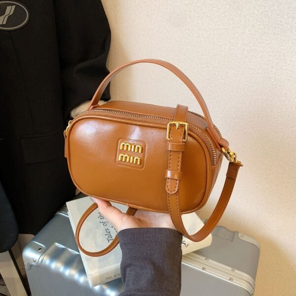 This Year’S Popular Small Square Bag Women’S New Fashion Min Versatile Single Shoulder Texture Crossbody Niche Camera Bag