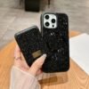 Applicable To IPhone17Promax Tide Brand Rhinestone Magnetic Card Bag, Luxury High-End Card, Apple 16 Mobile Phone Case.