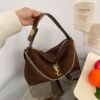 Trade Trend Poplar Forest Shoulder Bag Leopard Print Suede Handbag Large Capacity Fashion Texture Shoulder Messenger Bag