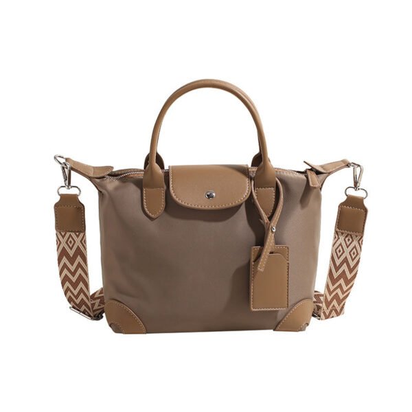 New Nylon Cloth Bag Trade Dragon Bags Xiang Women’S Large Capacity High-End Broadband One-Shoulder Crossbody Hand-Tote Bag