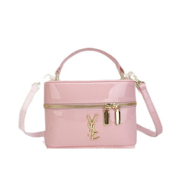 Retro Light Luxury Poplar Forest Box Bag Portable Women Commuter Small Square Bag Niche High-End Tide Single Shoulder Messenger Bag