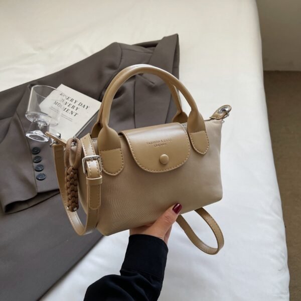 New Oxford Cloth Multi-Color Dumpling Bag Long Bags Xiang Splicing Handbag Niche Shoulder Messenger Bag