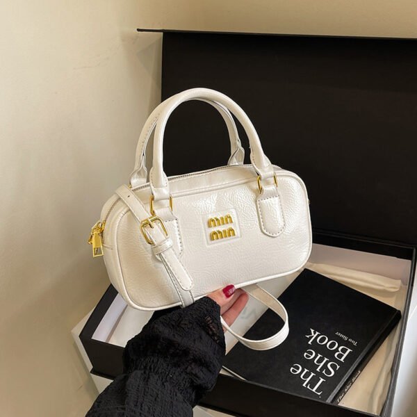 New Bowling Handbag Bag Women’S Niche Min Pillow Bag Versatile Fashion Messenger Bag