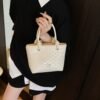 Light Luxury Miu Vegetable Basket Bag Women’S New Premium Handbag Spring Casual Versatile Shoulder Messenger Bucket Bag