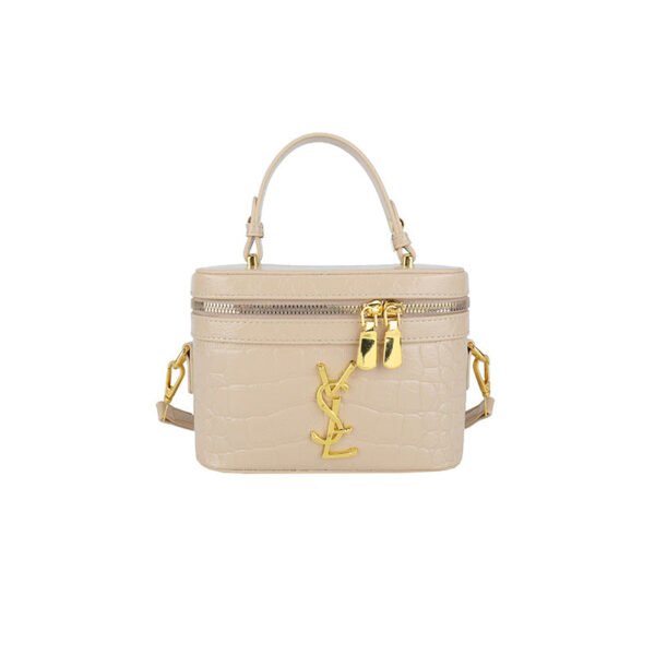 Light Luxury Premium Poplar Forest Portable Box Bag Bags Stone Pattern Rhombus Small Square Bag Premium Shoulder Messenger Bag