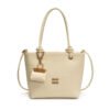 High-End Texture Retro Miu Bucket Bag Versatile Light Luxury Commuter Mother-In-Law Bag Large Capacity One-Shoulder Tote Bag