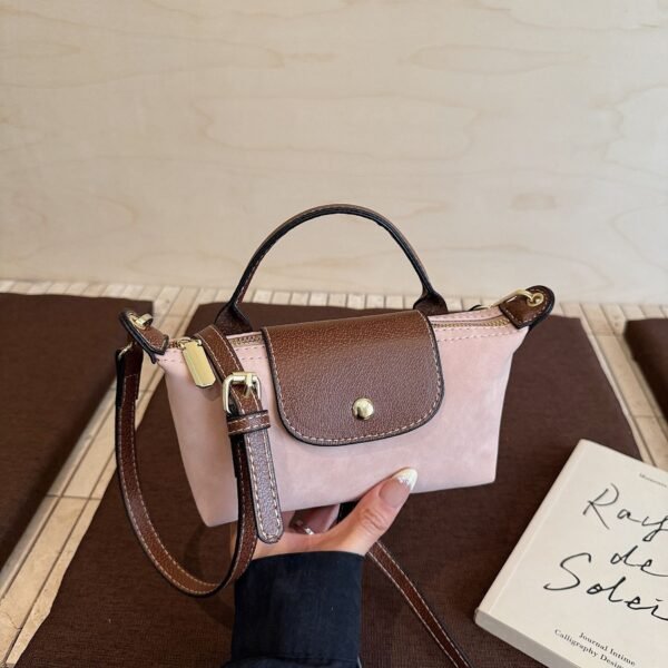 Fashion Contrasting Dragon Bags, Dumpling Bags, Retro Commuting Shoulder Bodybags, Handbags, Light Luxury Mobile Phone Bags